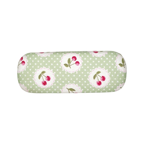 Glasses case Cherry berry p.green