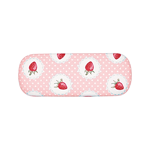 Glasses case Strawberry pale pink