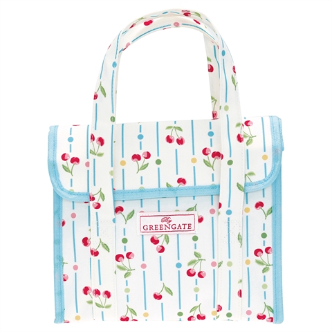 Madtaske Greengate Cherry white - lille