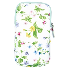 Phone bag Karolina white - 19,5 cm x 11,5 cm
