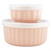 Ramekin GreenGate Alice pale pink - sæt af 2