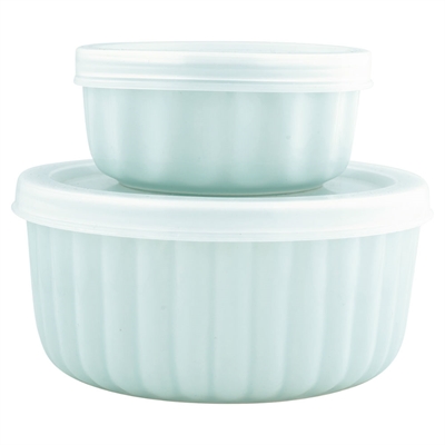 Ramekin GreenGate Alice pale blue - sæt af 2