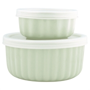 Ramekin GreenGate Alice pale green - sæt af 2