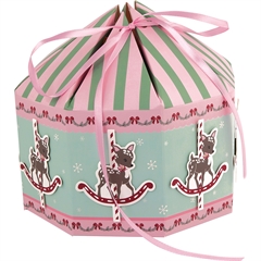 Gift box Inge-Marie Xmas pale pink