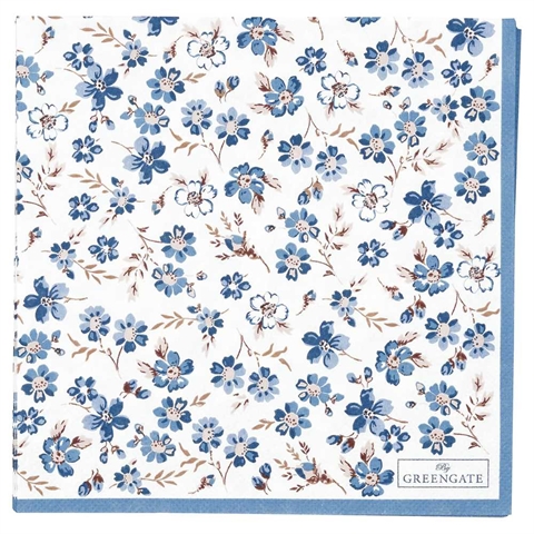 Napkin Marie petit dusty blue, large - Midseason 2021