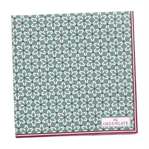 Napkin Juno green small 20pcs