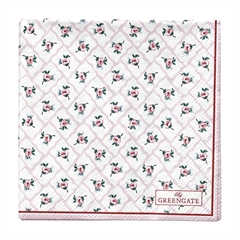 Paper napkin Rita pale pink small 20pcs