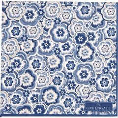 Napkin Selma dusty blue small 20pcs