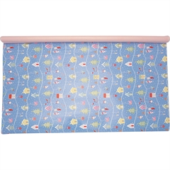 Wrapping paper 6 meter Laura christmas dusty blue (uge 36)