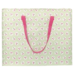 Storage bag Cherry berry p. green large