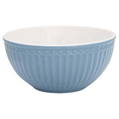 Cereal bowl Alice sky blue