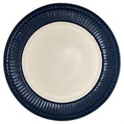 Dinner plate Alice dark blue