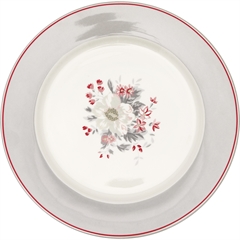 Dinner plate Abella white