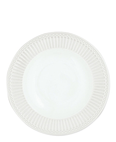 Deep plate Alice white