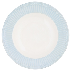 Deep plate Alice pale blue