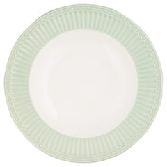 Deep plate Alice pale green