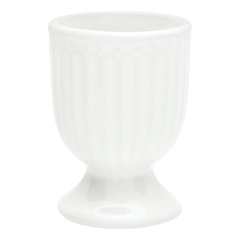 Egg cup Alice white