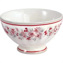 French bowl medium Emberly white