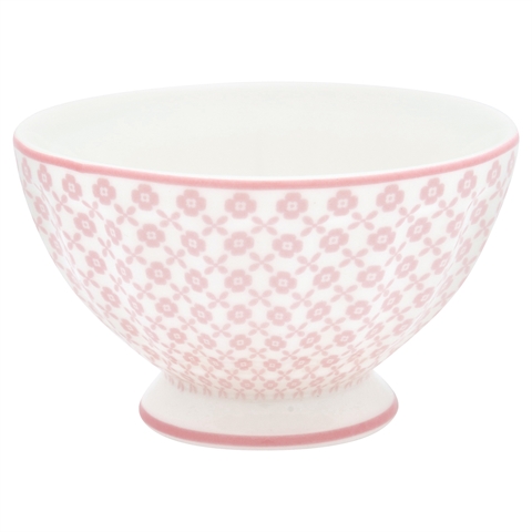 French bowl medium Helle pale pink