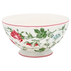 French bowl xlarge Constance white