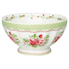 French bowl xlarge Mary white