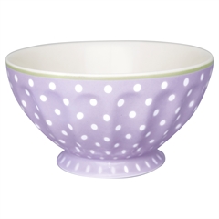 French bowl xlarge Spot lavendar