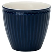 Latte cup Alice dark blue