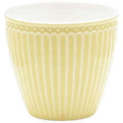 Latte cup Alice pale yellow