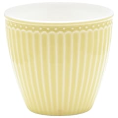 Latte cup Alice pale yellow