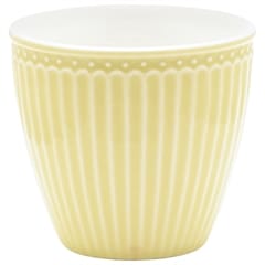 Latte cup Alice pale yellow