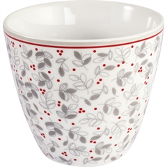 Latte cup Adley white