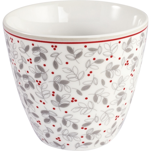 Latte cup Adley white