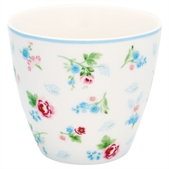 Latte cup Alma petit white
