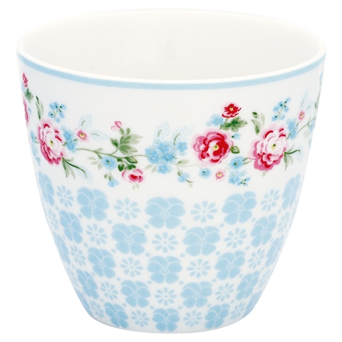 Latte cup Edie pale blue