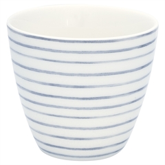 Latte cup Gritt white