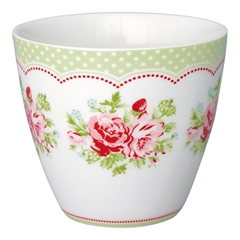 Latte cup Mary white - 1 stk tilbage 