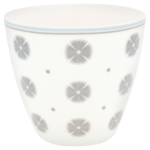 Latte cup Saga white