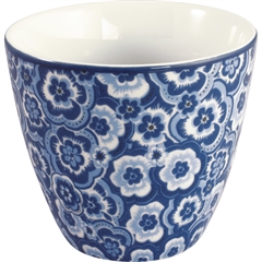 Latte cup Selma blue