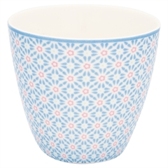 Latte cup Suzette pale blue