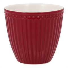 Mini latte cup Alice claret red 