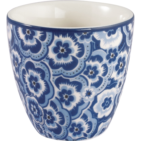 Mini latte cup Selma blue