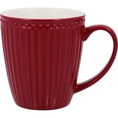 Mug Alice claret red 