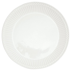 Plate Alice white