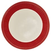 Plate Alice red