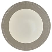 Plate Alice warm grey