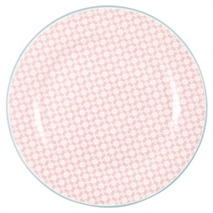Plate Helle pale pink