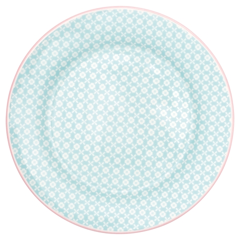 Plate Helle pale blue