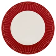 Plate small Alice red