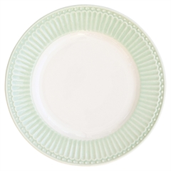 Plate Alice pale green