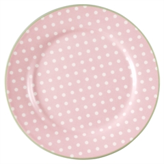 Plate Spot pale pink